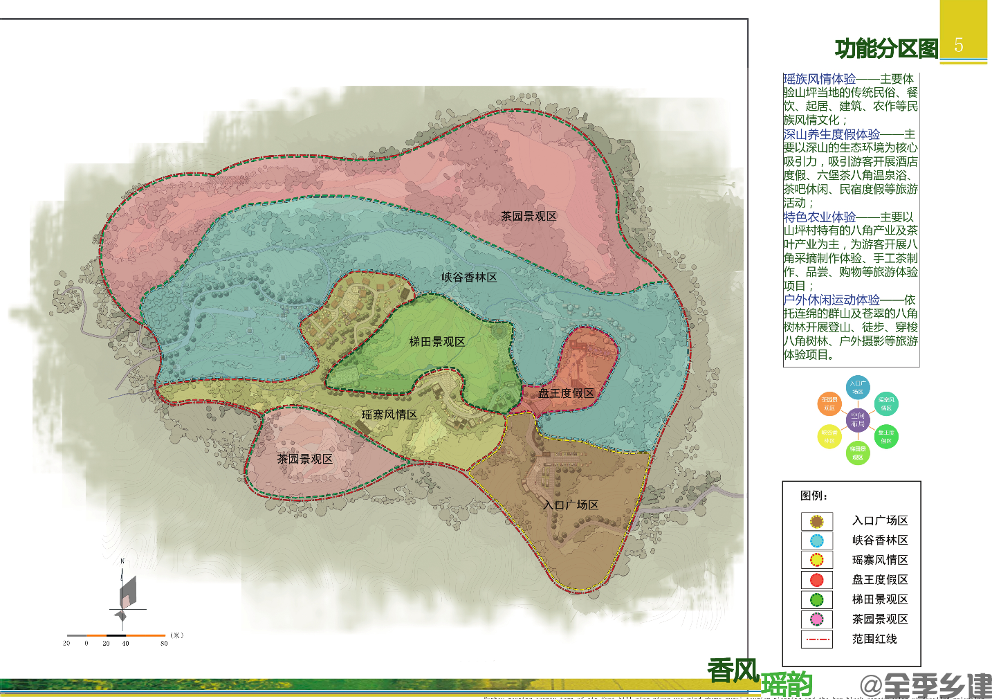 苍梧六堡镇山坪香风瑶韵乡村旅游区总体规划及重点地块修建性详细规划(图3)